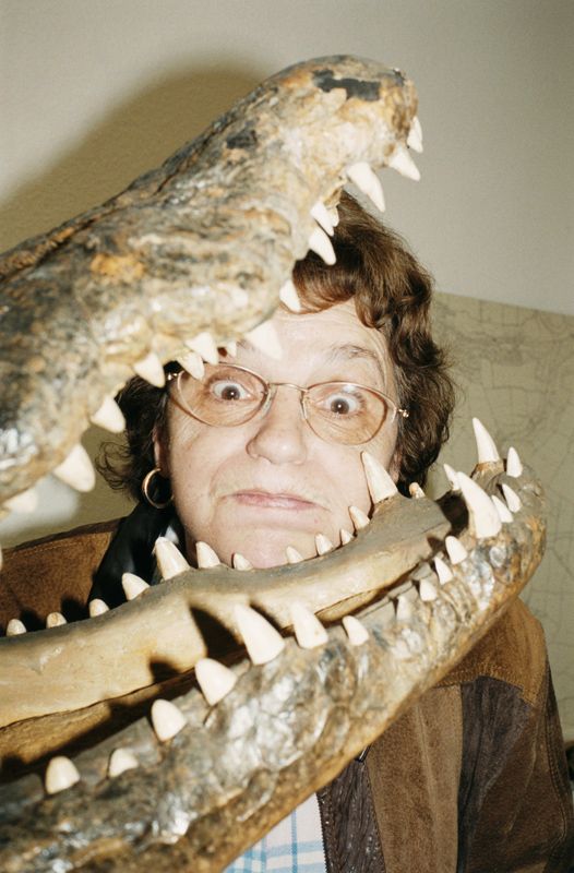 Mother with Crocodile, Bubenreuth, Germany 2002